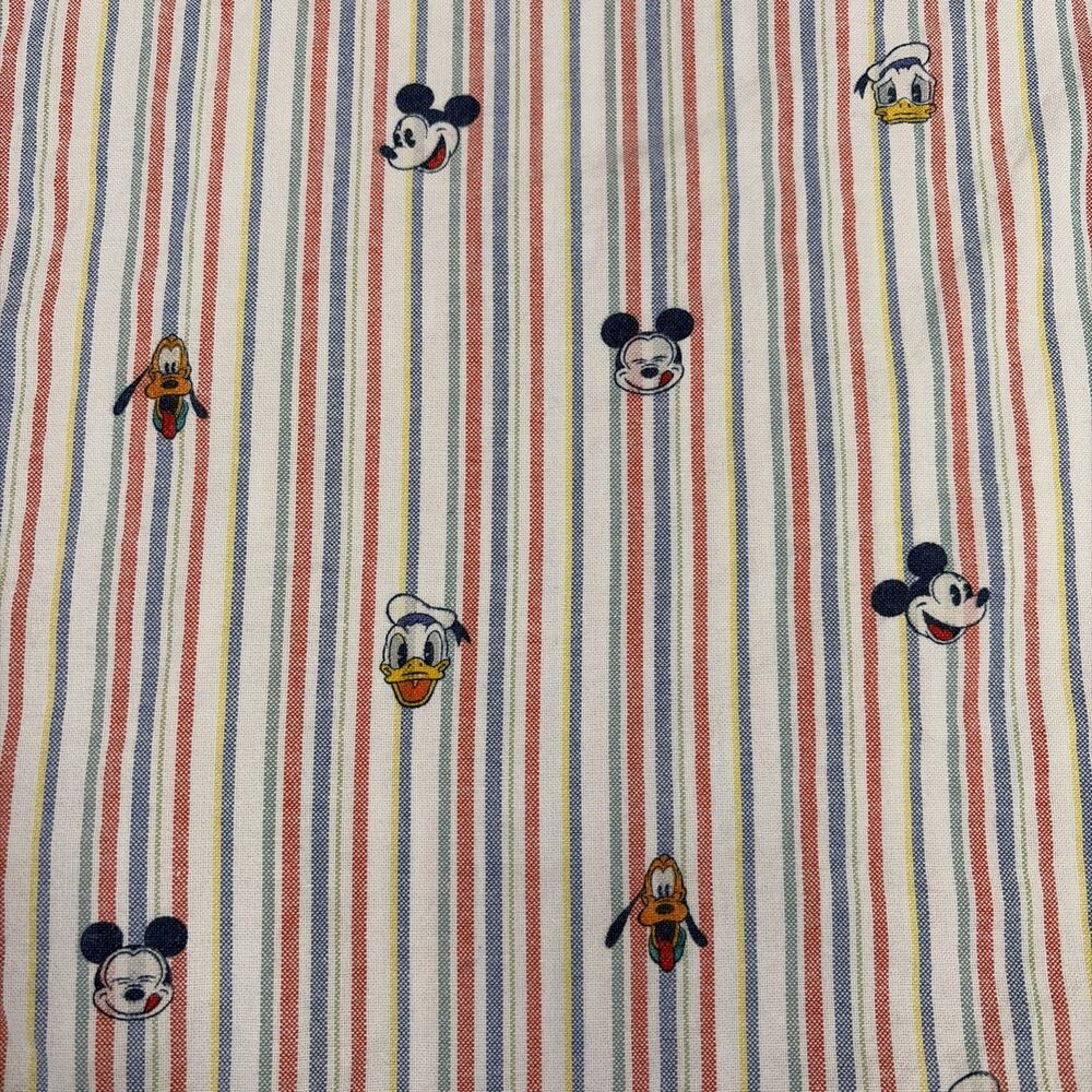 Disney Regular Men's Mickey Mouse Donald Duck Goofy Button-Down Shirt, Sz 2XL - Picture 2 of 10